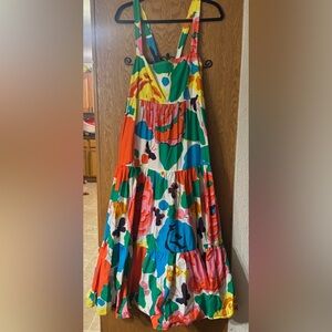 J. Crew Multicolor Floral Dress